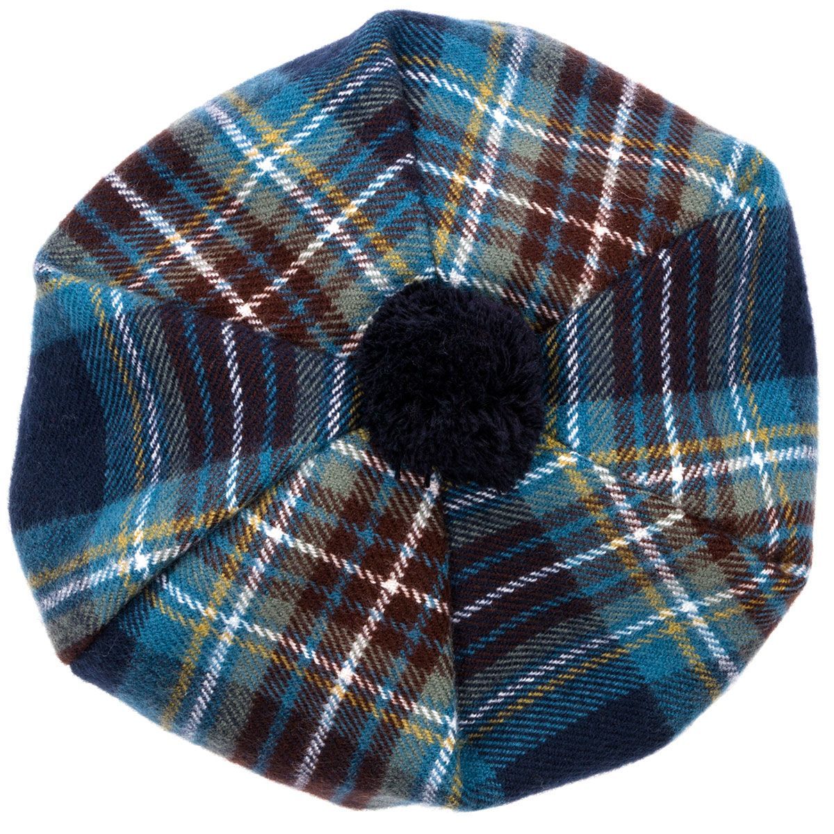 Holyrood Modern Tartan Brushed Wool Tam - Click Image to Close